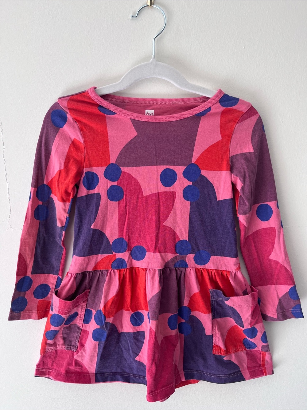 Tea Collection | Long Sleeve Pocket Dress | Size 4